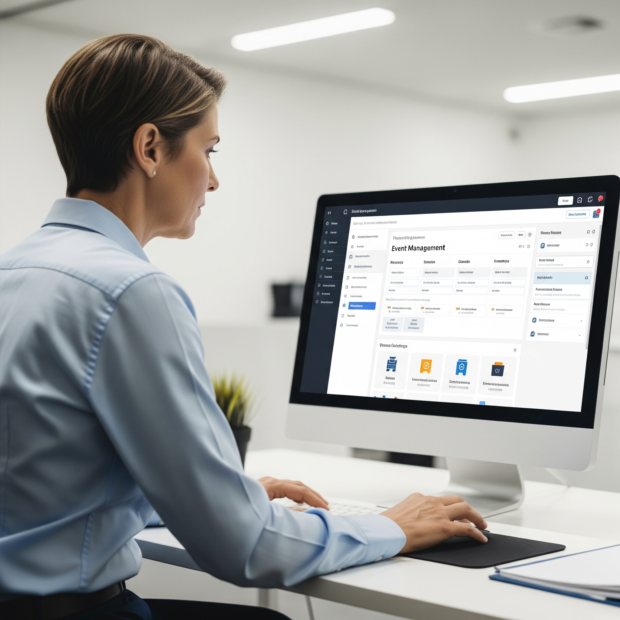 Event manager al computer